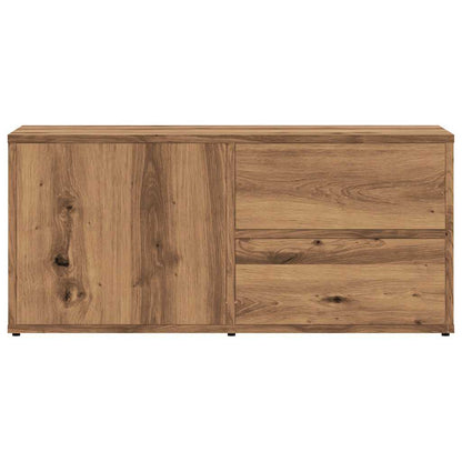 TV Cabinet Artisan Oak 80x34x35.5 cm Engineered Wood