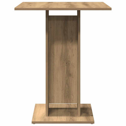 Bistro Table Artisan Oak 60x60x75 cm Engineered Wood