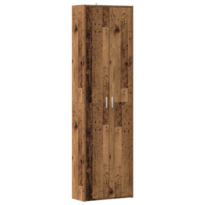 Hallway Wardrobe Old Wood 55x25x189 cm Engineered Wood