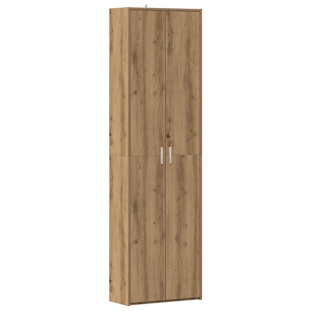 Hallway Wardrobe Artisan Oak 55x25x189 cm Engineered Wood