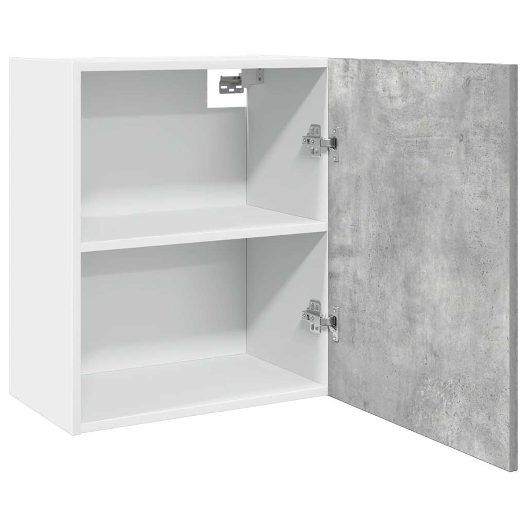 Hanging Cabinet Concrete Grey 50x31x60 cm Engineered Wood