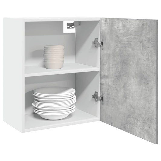 Hanging Cabinet Concrete Grey 50x31x60 cm Engineered Wood