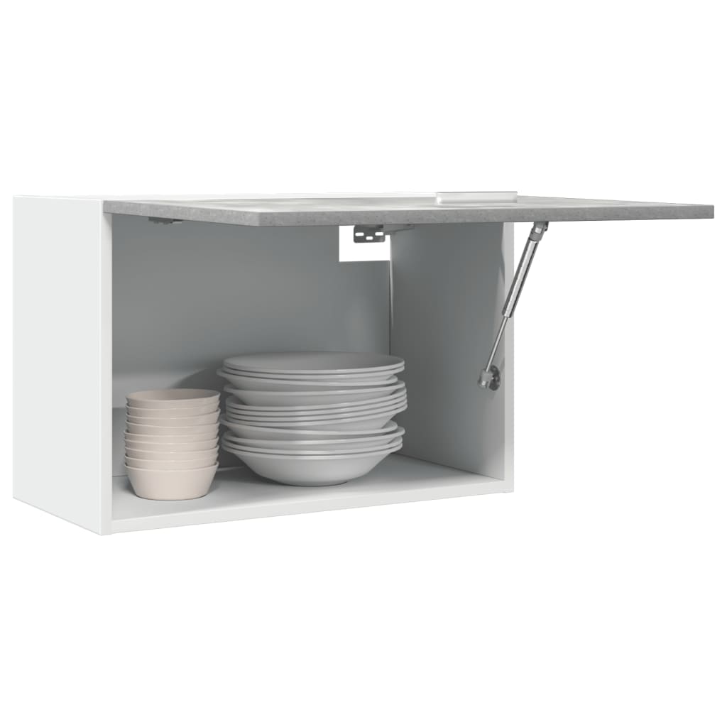 Hanging Cabinet Concrete Grey 60x31x40 cm Engineered Wood