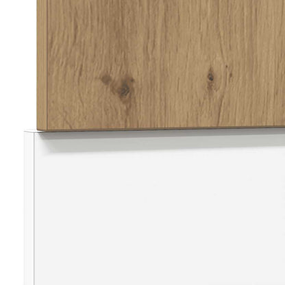 Dishwasher Panel Artisian Oak 45x3x67 cm Engineered Wood