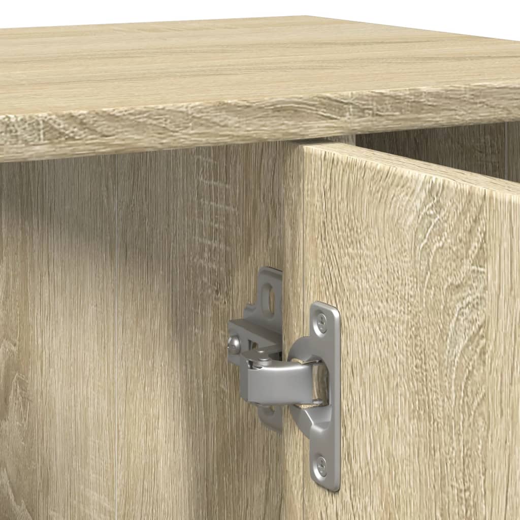 Bathroom Cabinet Sonoma Oak 60x32x53.5 cm Engineered Wood