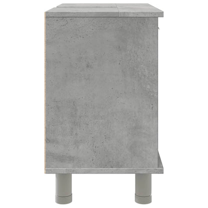 Bathroom Cabinet Concrete Grey 60x32x53.5 cm Engineered Wood