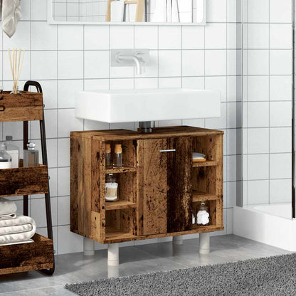 Bathroom Cabinet Old Wood 60x32x53.5 cm Engineered Wood