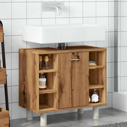 Bathroom Cabinet Artisan Oak 60x32x53.5 cm Engineered Wood