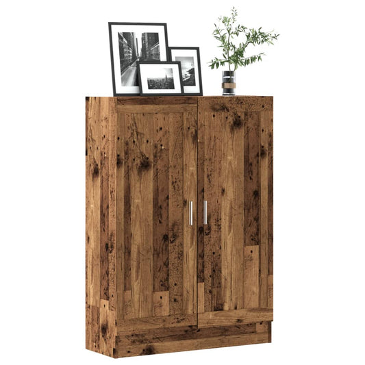 Book Cabinet Old Wood 82.5x30.5x115 cm Engineered Wood