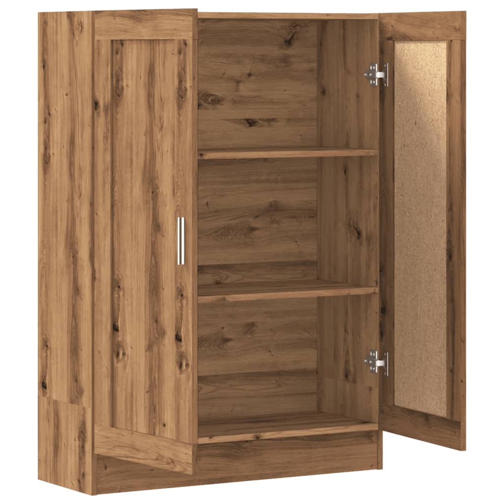 Book Cabinet Artisan Oak 82.5x30.5x115 cm Engineered Wood