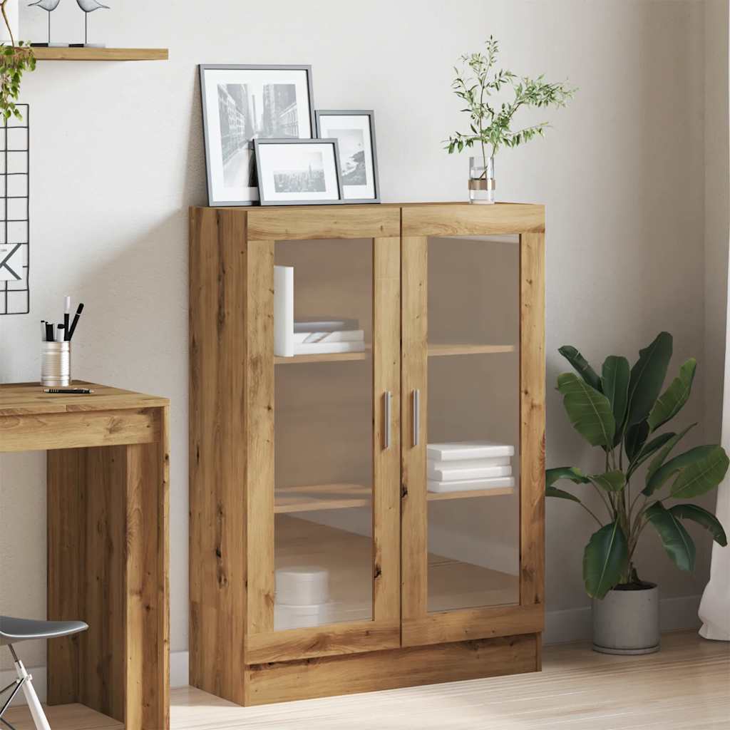 Book Cabinet Artisan Oak 82.5x30.5x115 cm Engineered Wood