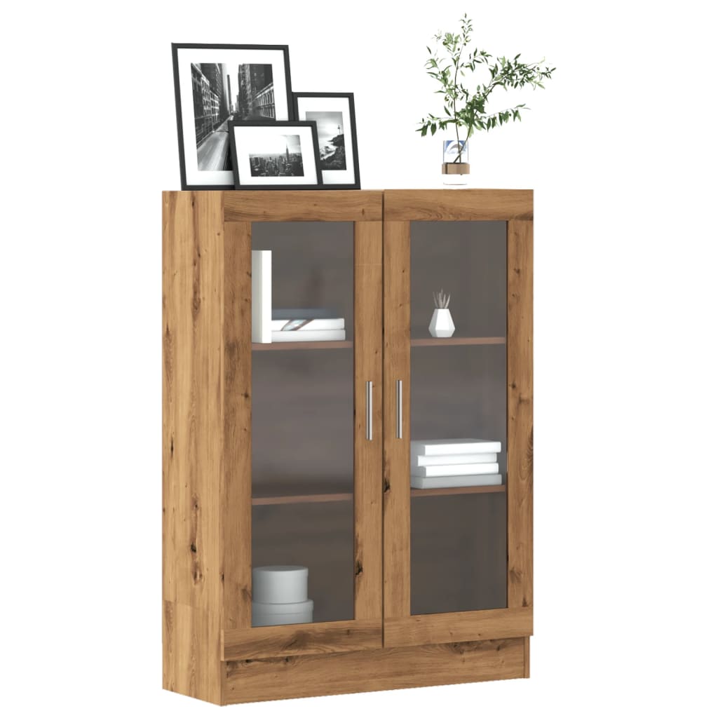 Book Cabinet Artisan Oak 82.5x30.5x115 cm Engineered Wood