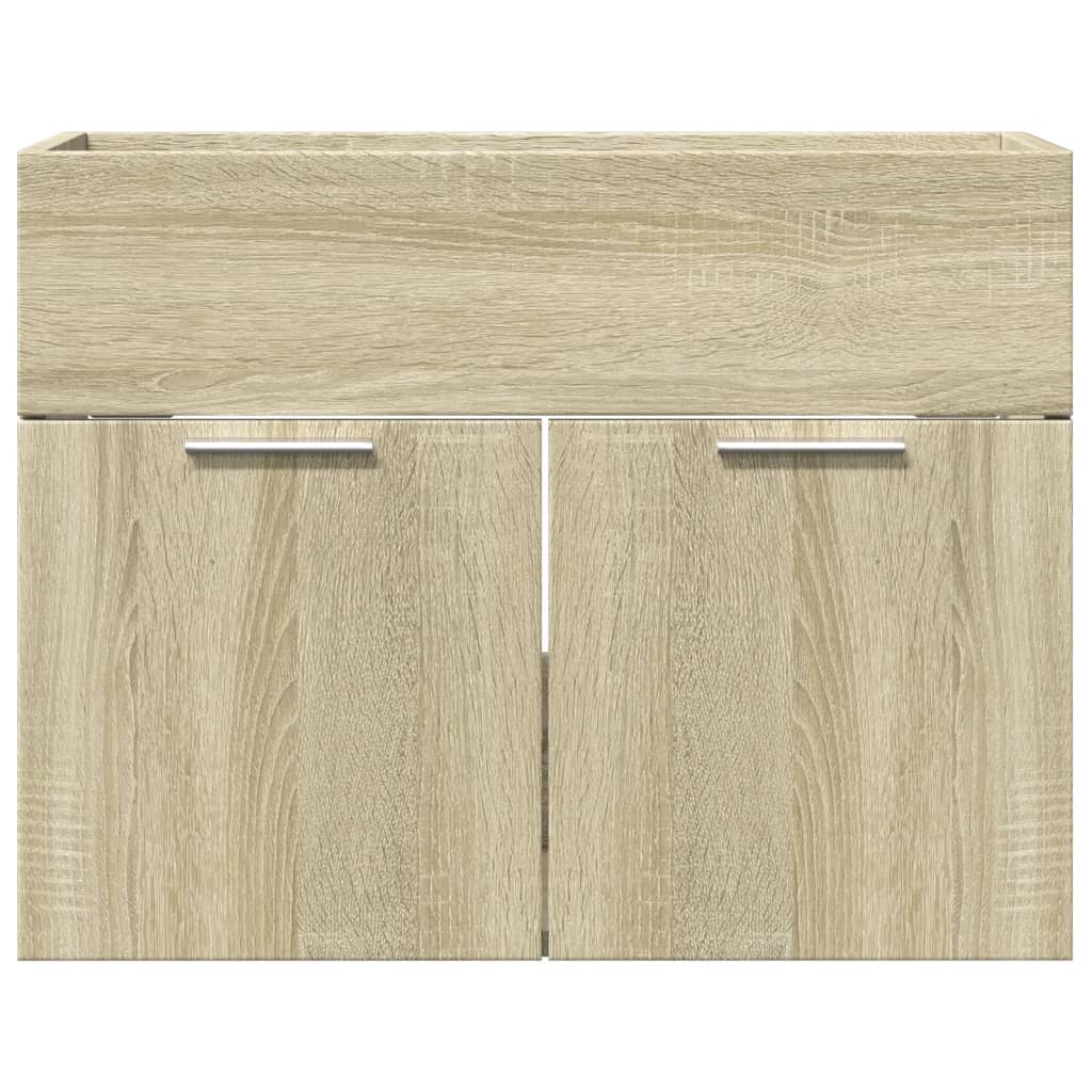 Sink Cabinet Sonoma Oak 60x38.5x46 cm Engineered Wood