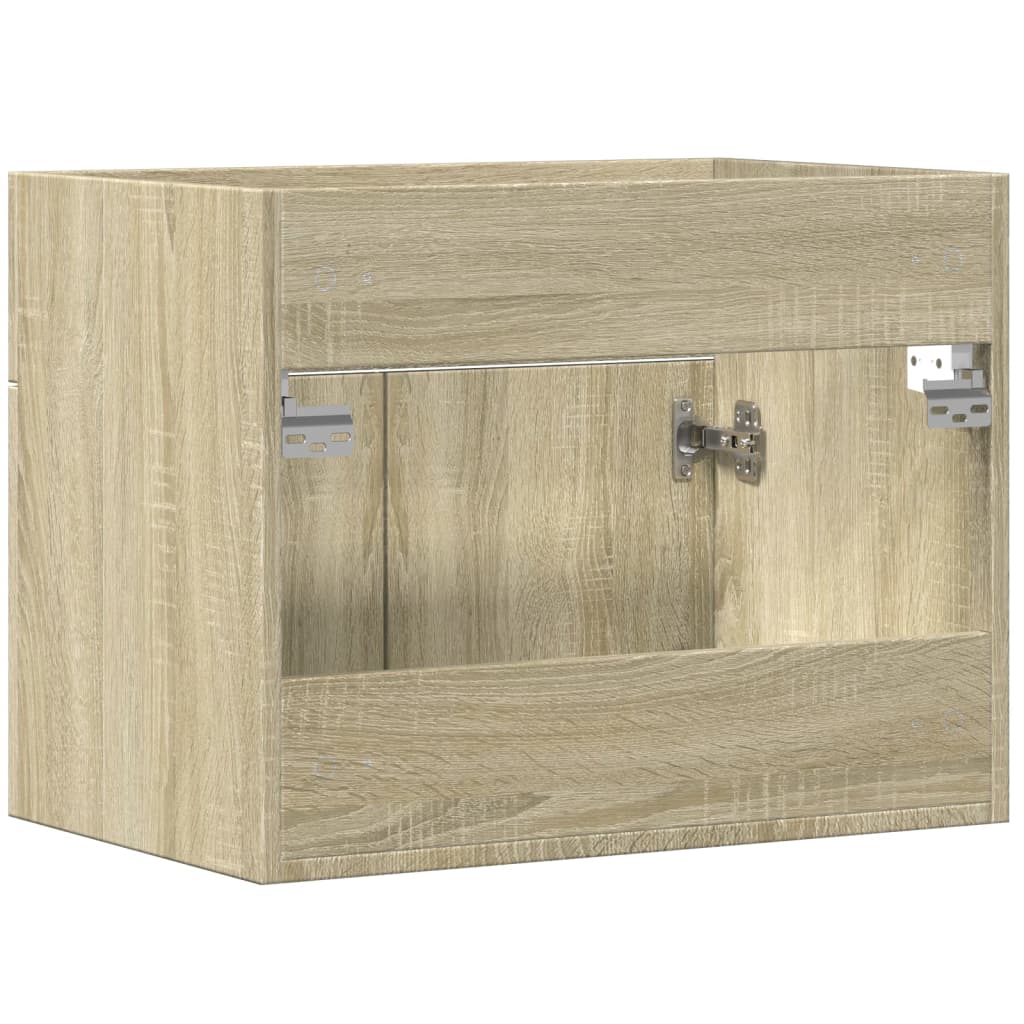 Sink Cabinet Sonoma Oak 60x38.5x46 cm Engineered Wood