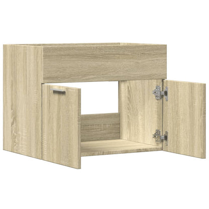 Sink Cabinet Sonoma Oak 60x38.5x46 cm Engineered Wood