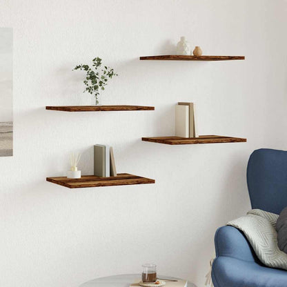 Bookshelf Boards 4 pcs Old Wood 40x30x1.5 cm Engineered Wood