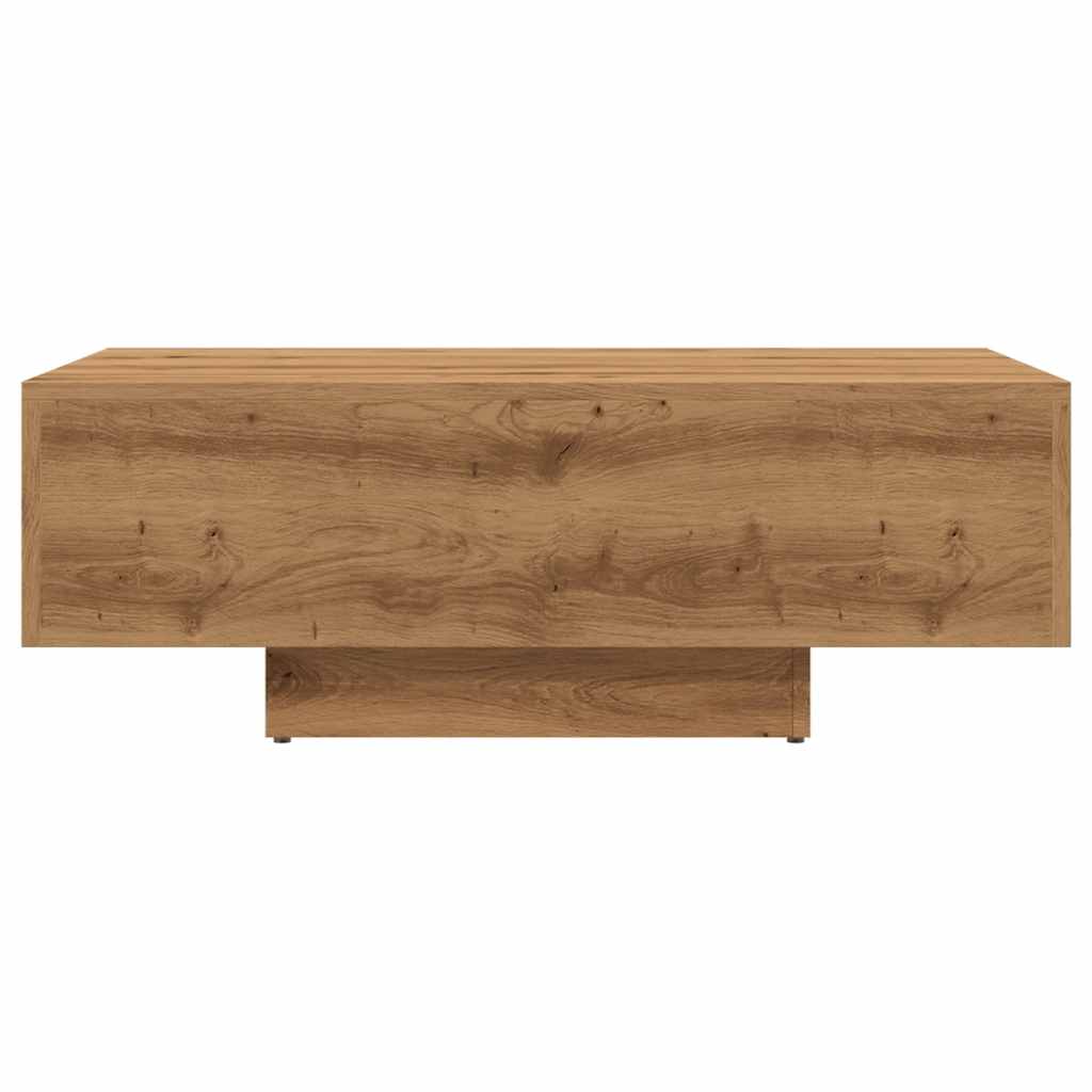 Coffee Table Artisan Oak 85x55x31 cm Engineered Wood