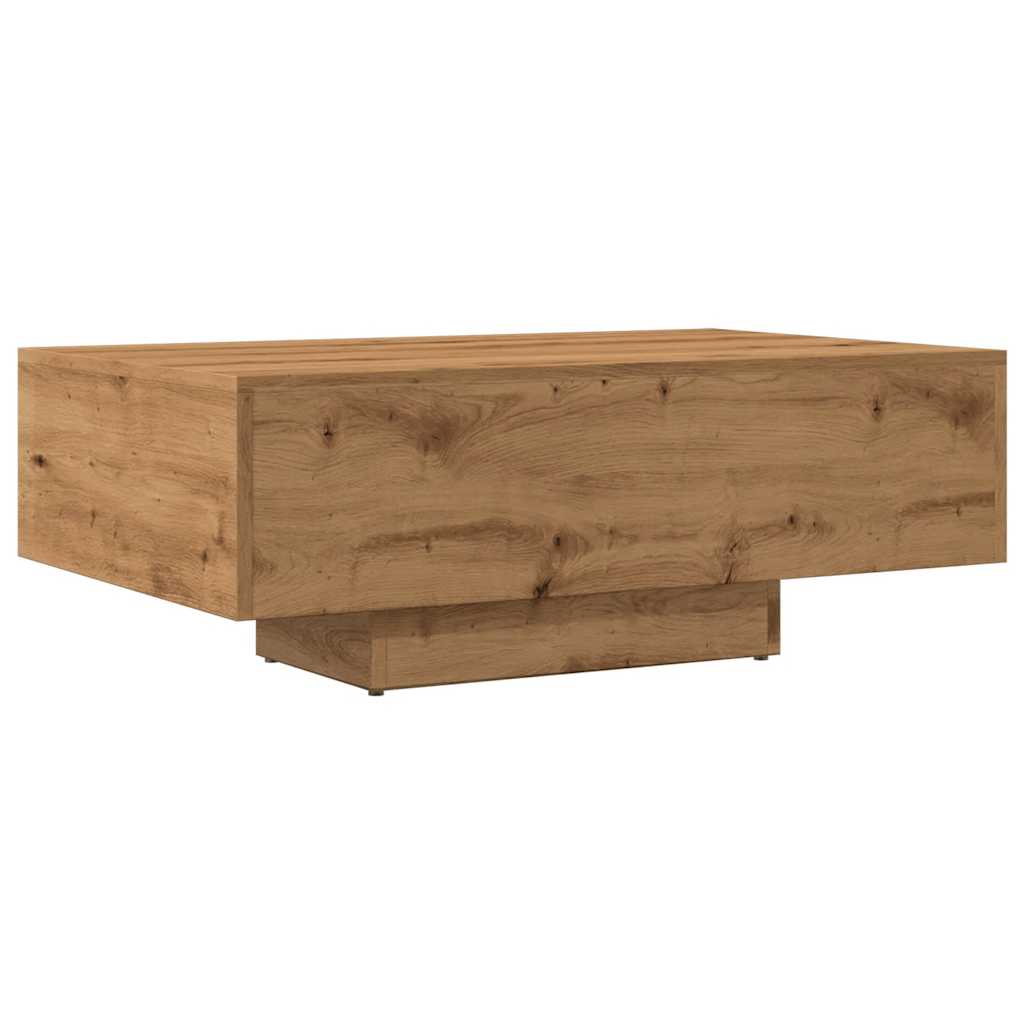 Coffee Table Artisan Oak 85x55x31 cm Engineered Wood