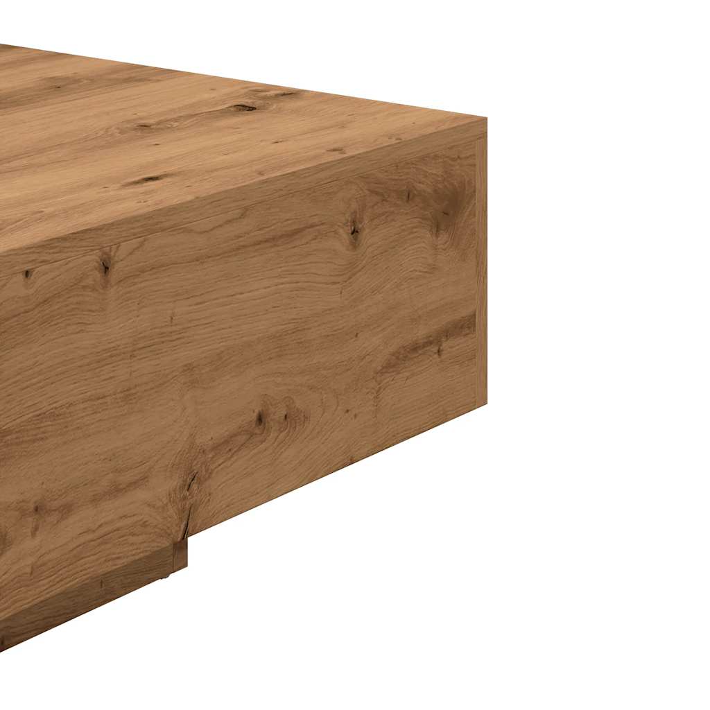 Coffee Table Artisan Oak 85x55x31 cm Engineered Wood