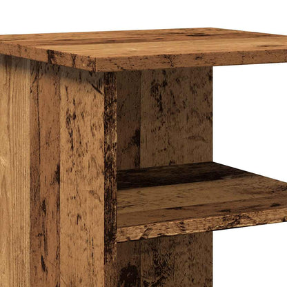 Sideboard Old Wood 35x35x55 cm Engineered Wood