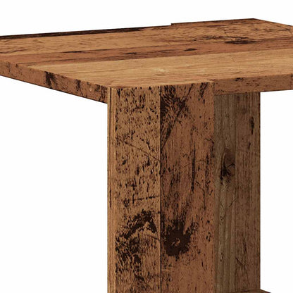 Coffee Table Old Wood 40x40x30 cm Engineered Wood