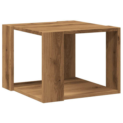 Coffee Table Artisan Oak 40x40x30 cm Engineered Wood