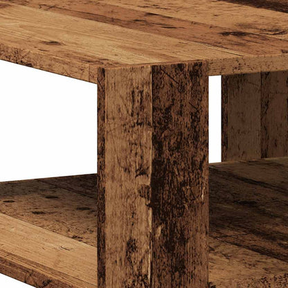 Coffee Table Old Wood 58x58x40 cm Engineered Wood