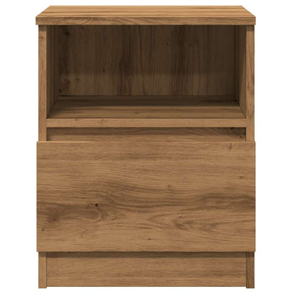 Bedside Cabinets 2 pcs Artisan Oak 40x40x50 cm Engineered Wood