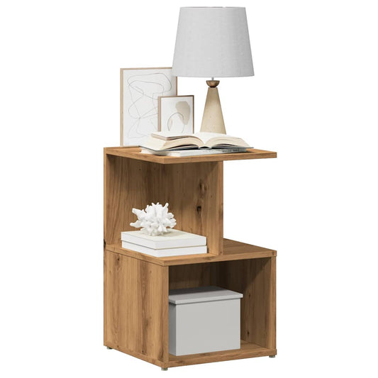 Bedside Cabinet Artisan Oak 35x35x55 cm Engineered Wood