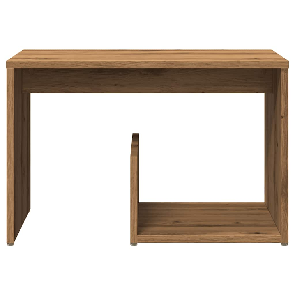 Side Table Artisan Oak 59x36x38 cm Engineered Wood