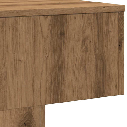 Coffee Table Artisan Oak 60x60x31.5 cm Engineered Wood