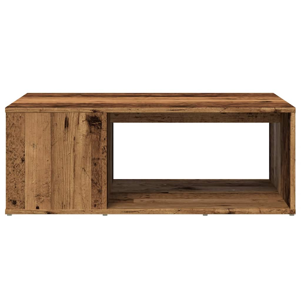 Coffee Table Old Wood 90x67x33 cm Engineered Wood