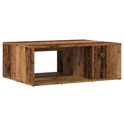 Coffee Table Old Wood 90x67x33 cm Engineered Wood