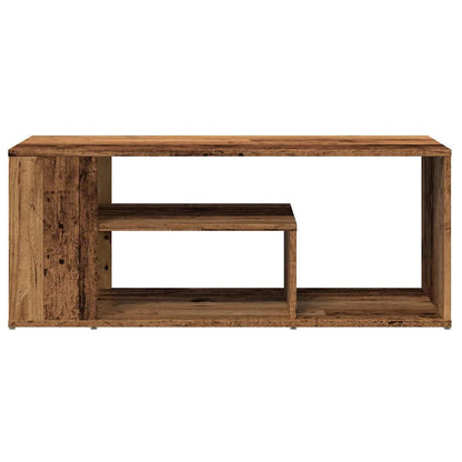 Coffee Table Old Wood 100x50x40 cm Engineered Wood