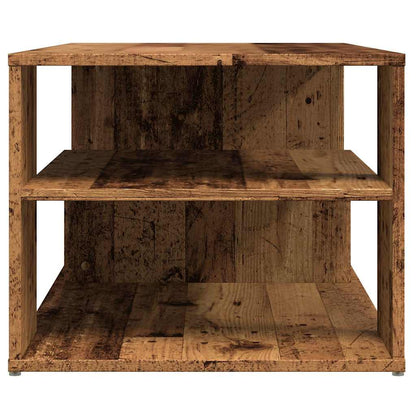 Coffee Table Old Wood 100x50x40 cm Engineered Wood