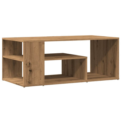 Coffee Table Artisan Oak 100x50x40 cm Engineered Wood