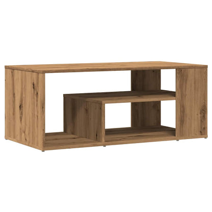 Coffee Table Artisan Oak 100x50x40 cm Engineered Wood