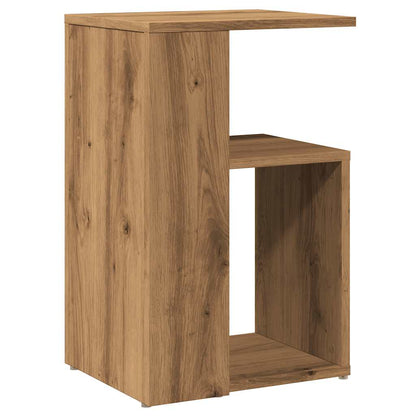 Side Table Artisan Oak 36x30x56 cm Engineered Wood