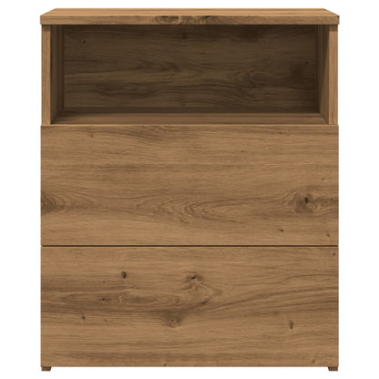 Bedside Cabinet Artisan Oak 50x32x60cm Engineered Wood