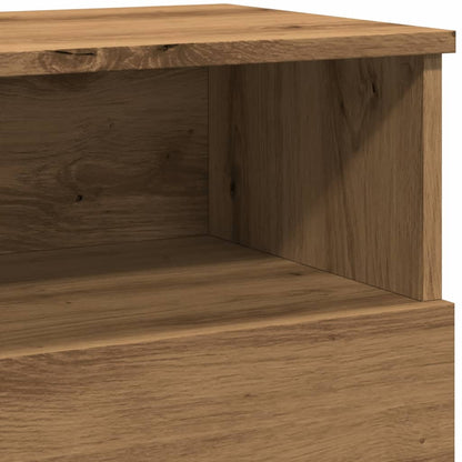 Bedside Cabinet Artisan Oak 50x32x60cm Engineered Wood