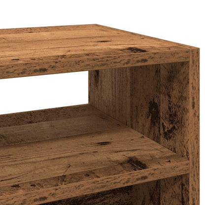 Console Table Old Wood 78x30x80 cm Engineered Wood