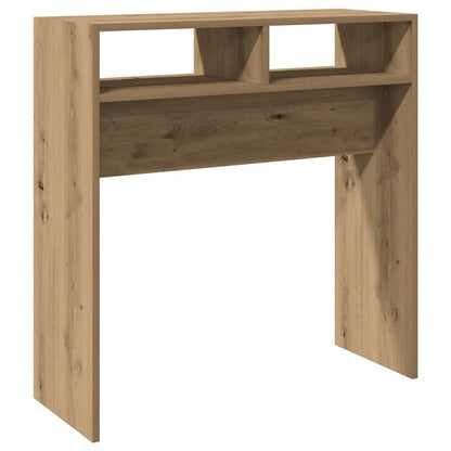 Console Table Artisan Oak 78x30x80 cm Engineered Wood