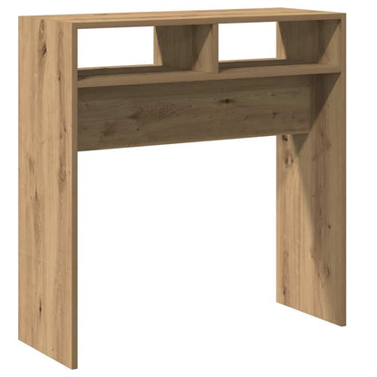 Console Table Artisan Oak 78x30x80 cm Engineered Wood