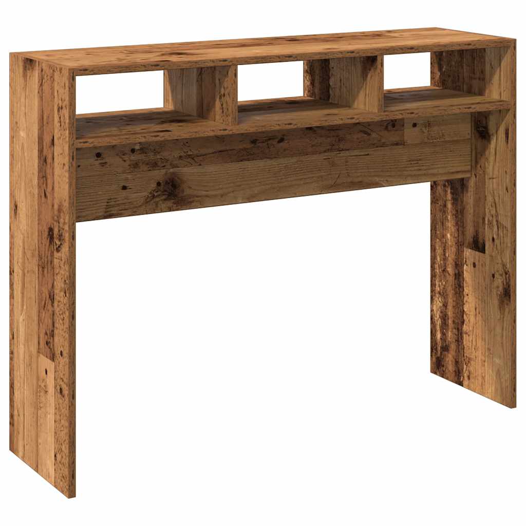 Console Table Old Wood 105x30x80 cm Engineered Wood