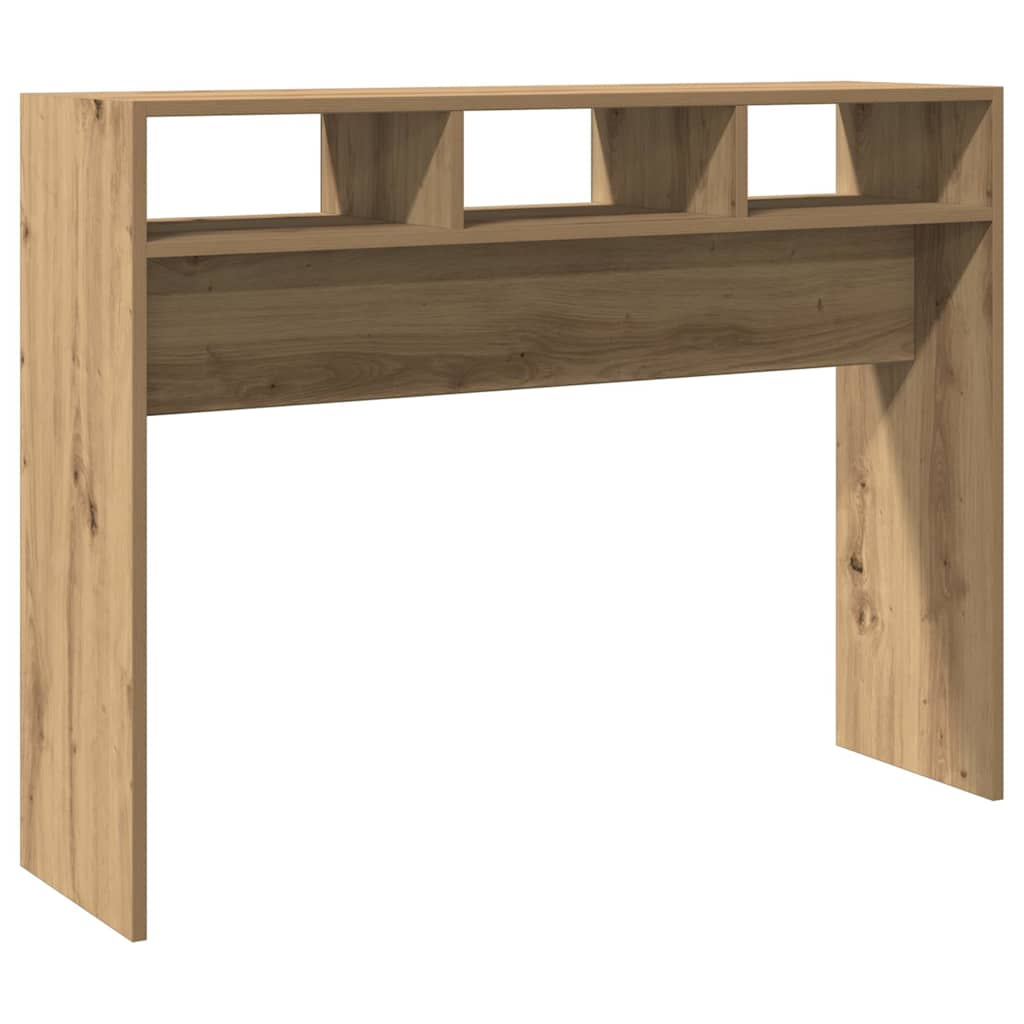 Console Table Artisan Oak 105x30x80 cm Engineered Wood