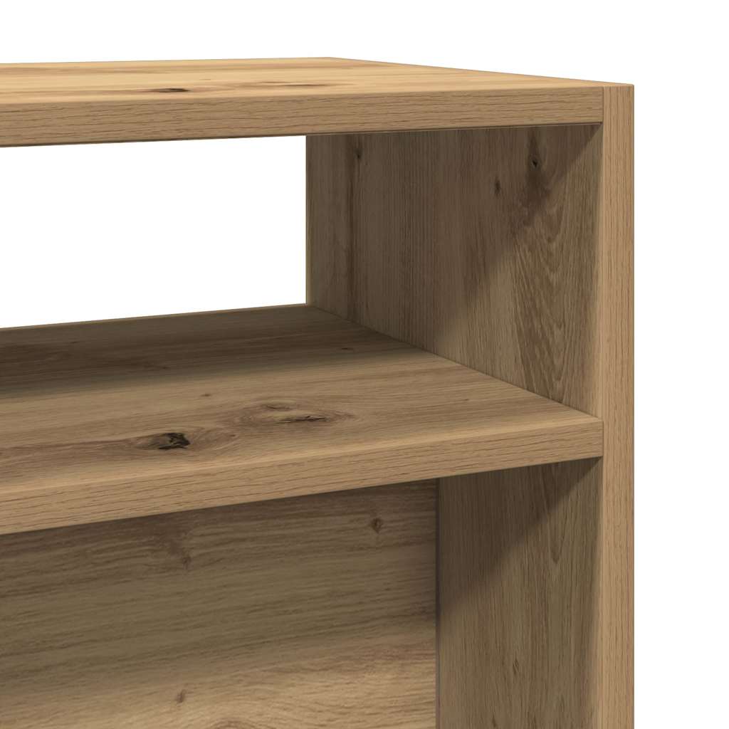 Console Table Artisan Oak 105x30x80 cm Engineered Wood