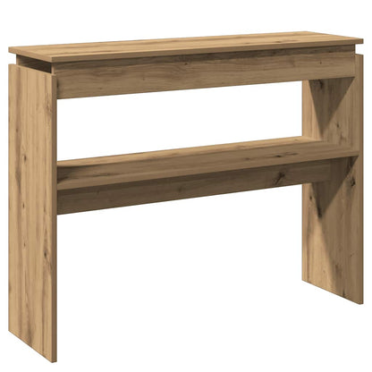 Console Table Artisan Oak 102x30x80 cm Engineered Wood