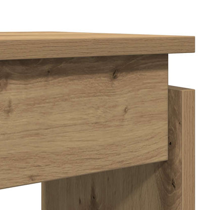 Console Table Artisan Oak 102x30x80 cm Engineered Wood