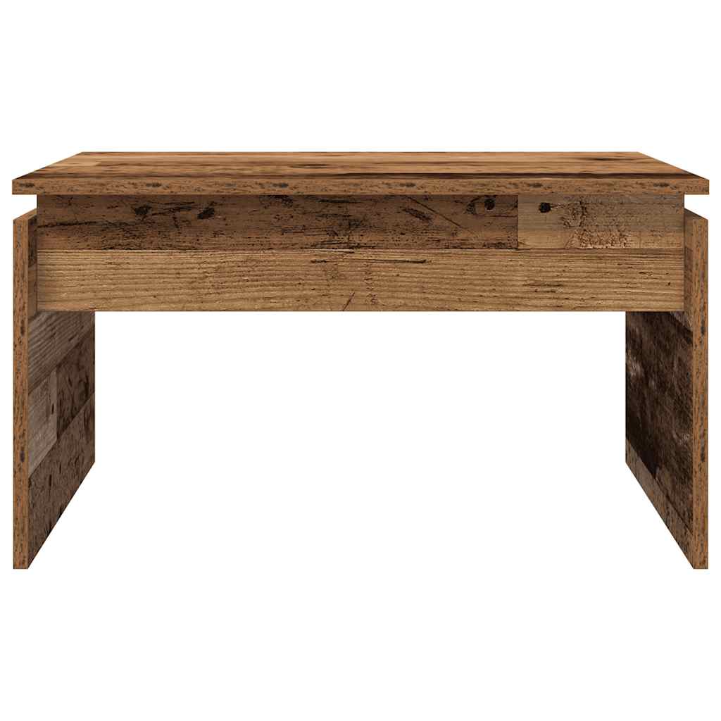 Coffee Table Old Wood 68x50x38 cm Engineered Wood