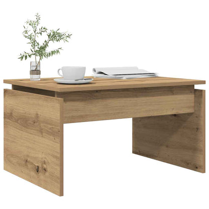 Coffee Table Artisan Oak 68x50x38 cm Engineered Wood